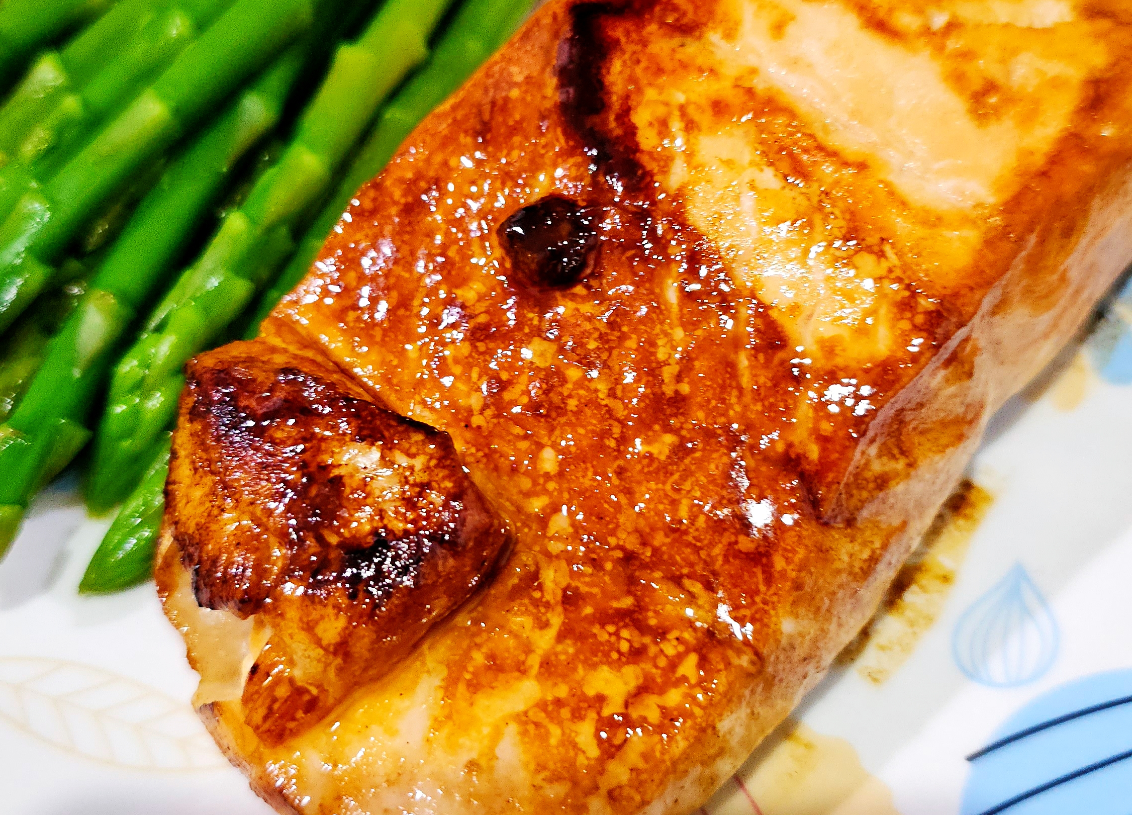 grilled salmon