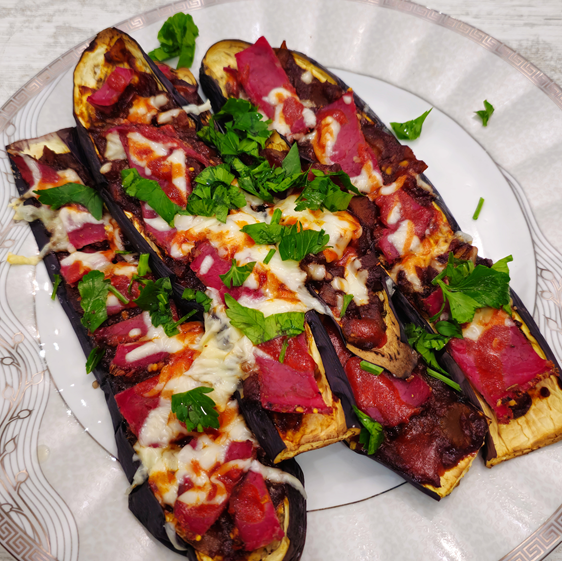 Eggplant-Pizza