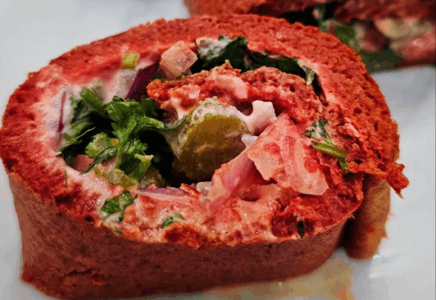 beetroot roulade