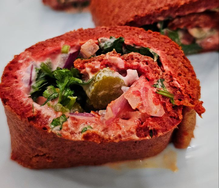 beetroot roulade