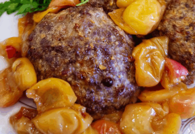 Cherry Meatballs & Pumpkin Pancakes
