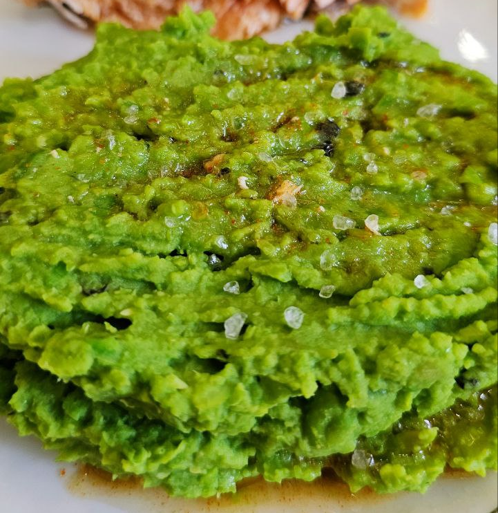 Mashed Potato & Pea Purée