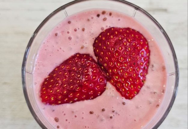 Strawberry Protein Pudding