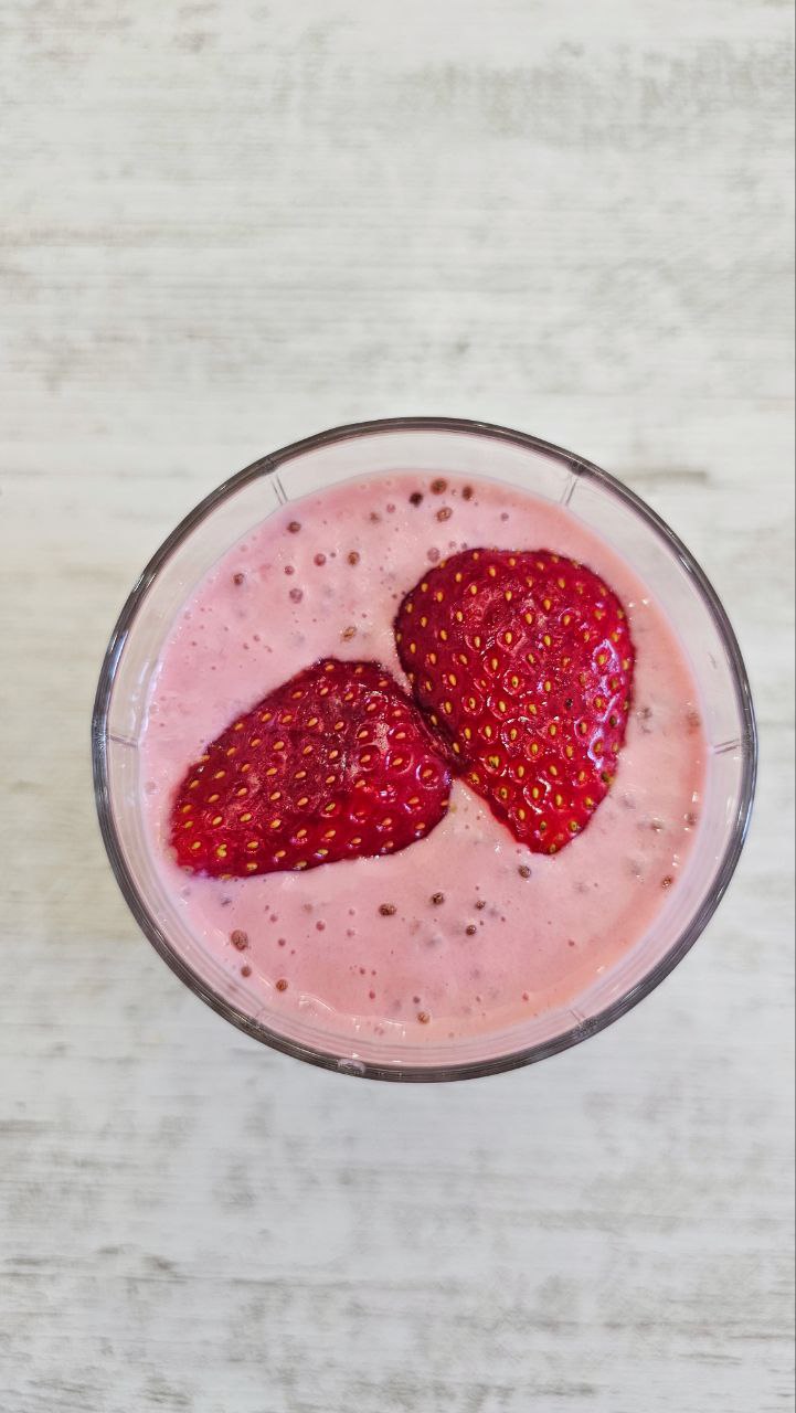 Strawberry Protein Pudding