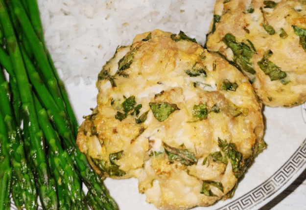 Chicken Zucchini Patties with Herbs