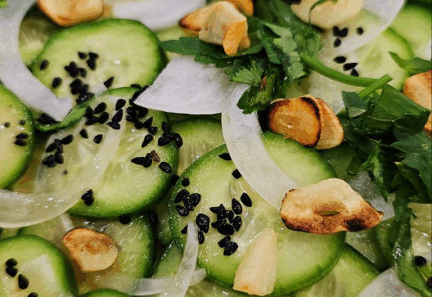 Burmese-Cucumber-Salad