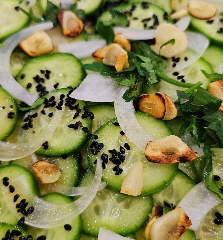 Burmese-Cucumber-Salad