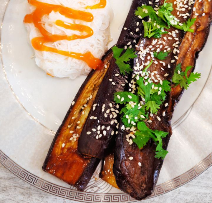 Miso-Glazed Eggplant