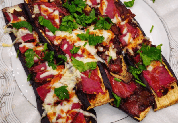 Eggplant-Pizza