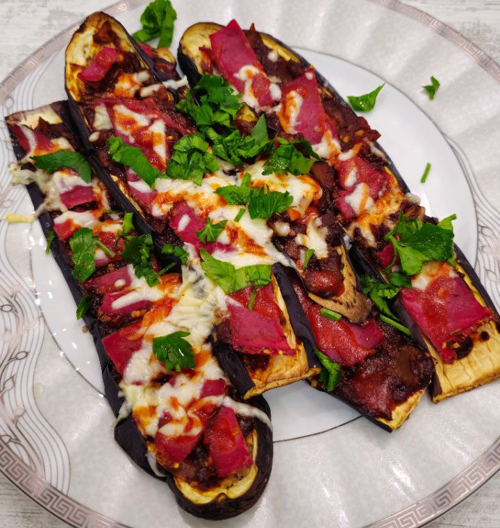 Eggplant-Pizza