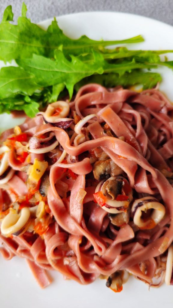 squid pasta