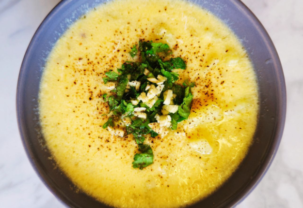 Chikhirtma with Potatoes