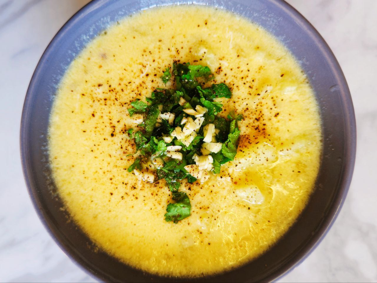Chikhirtma with Potatoes