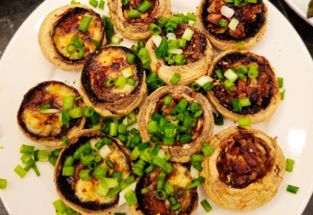 Miso Baked Mushrooms