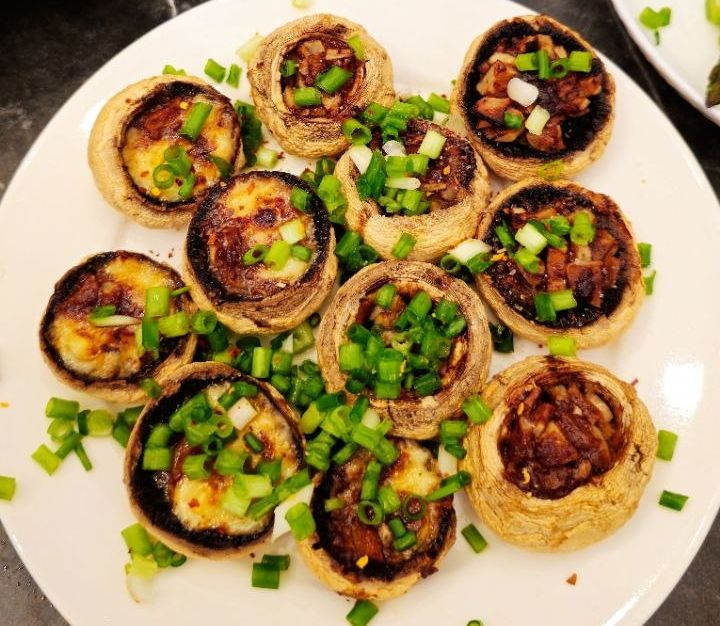 Miso Baked Mushrooms