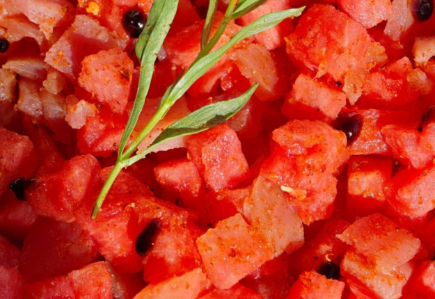 Watermelon & Tuna Tartare