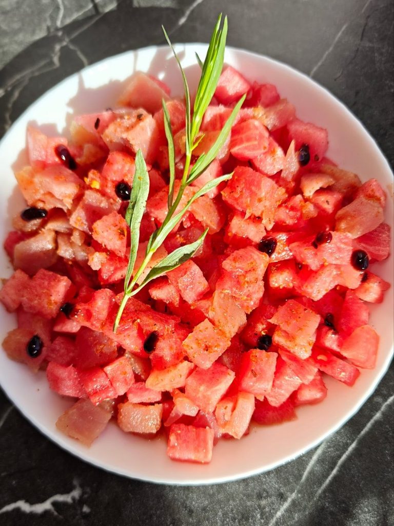 Watermelon & Tuna Tartare